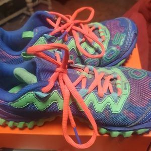 Adidas gently used athletic shoes size 6.5